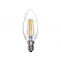 E14 LED Filament Candle Light Bulbs 4W=60W SES Lamps Clear Warm White 240V