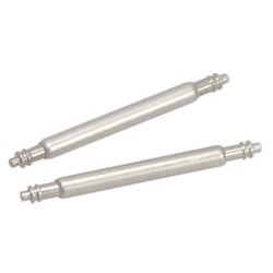 2 Steel Watch Strap Spring Bars Pins Lugs Links 9mm